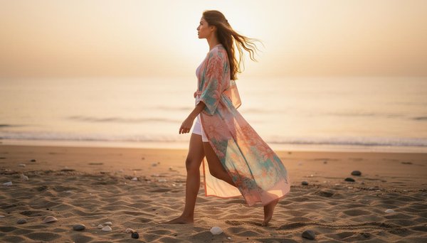 Kimono plage femme : le style tendance à adopter cet été 2026